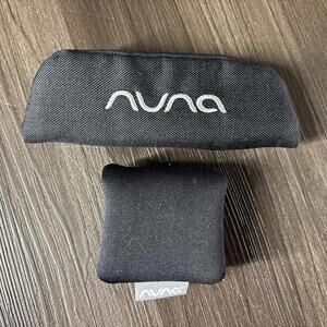 Nuna Car Seat Straps & Buckle Cover 2 Pc Gray
